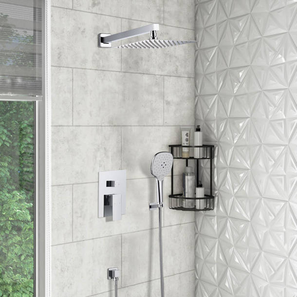 Kalia Complete Shower System with Rough inValve & Reviews Wayfair